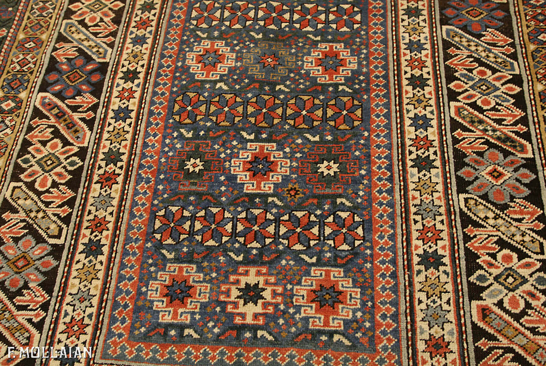 Antique Caucasian Shirvan Chichi Rug n°:53013915